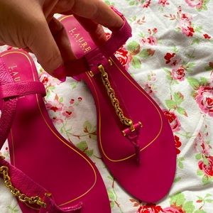 Ralph Lauren Trisha T-Strap 🎀